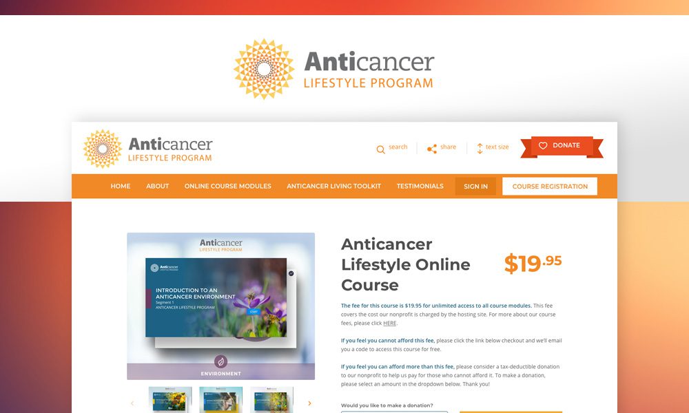 Anticancer Lifestyle Program