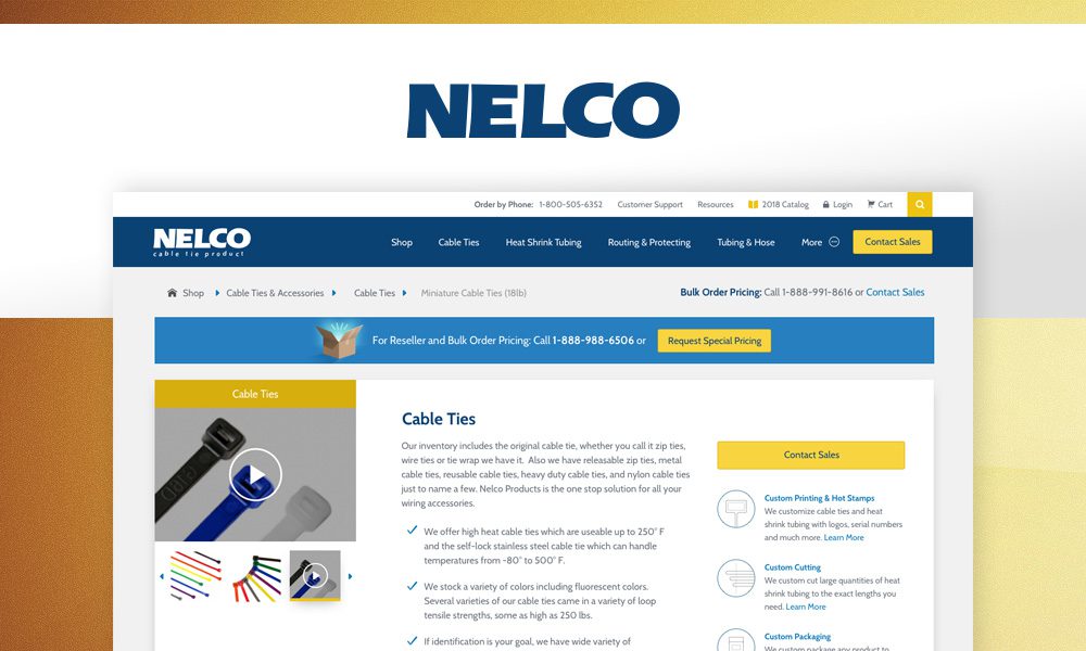 Nelco Cable Tie Products